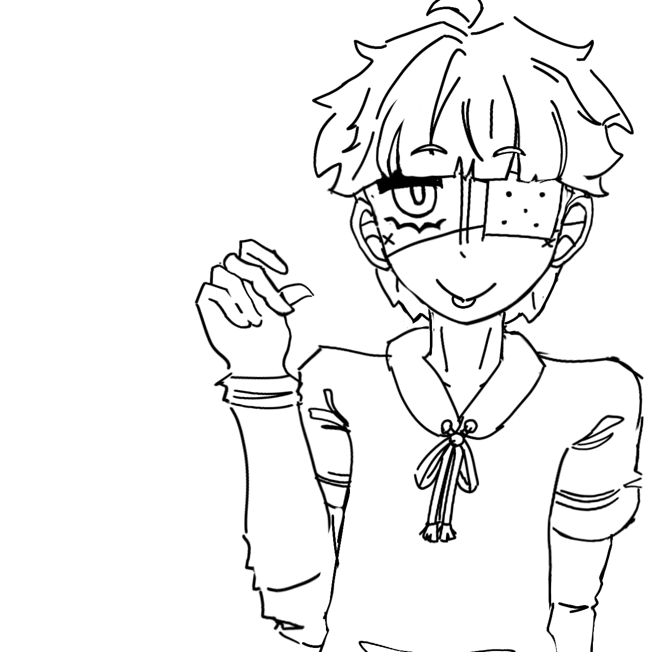 Boy with an eyepatch (Cady)