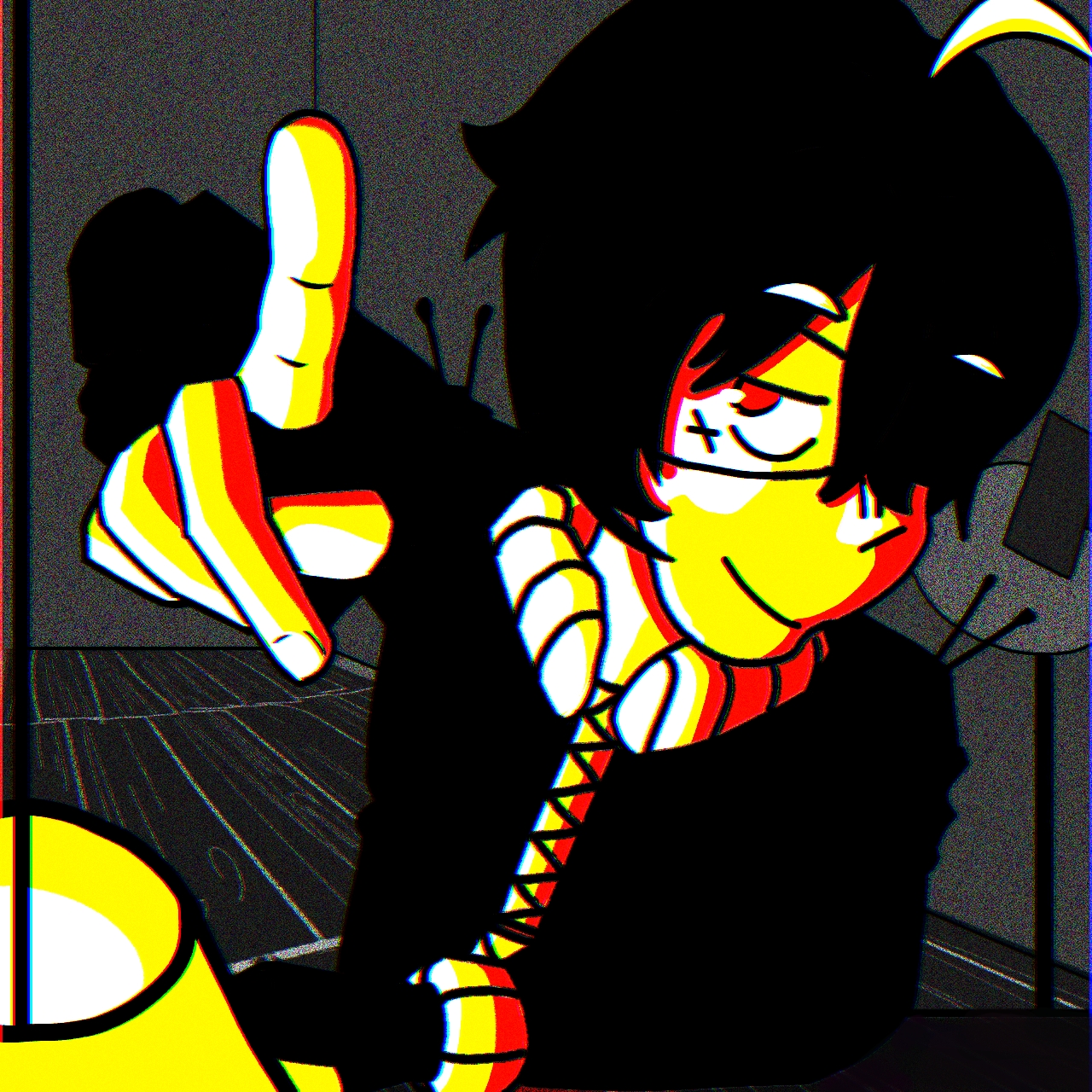 Boy with an eyepatch (Cady)